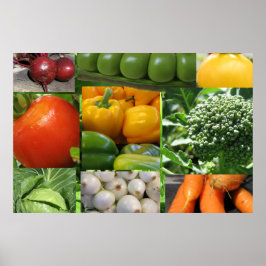 Garten Gemüsegarten Poster