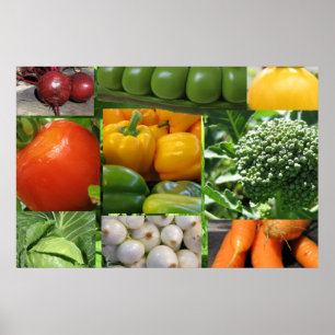 Garten Gemüsegarten Poster