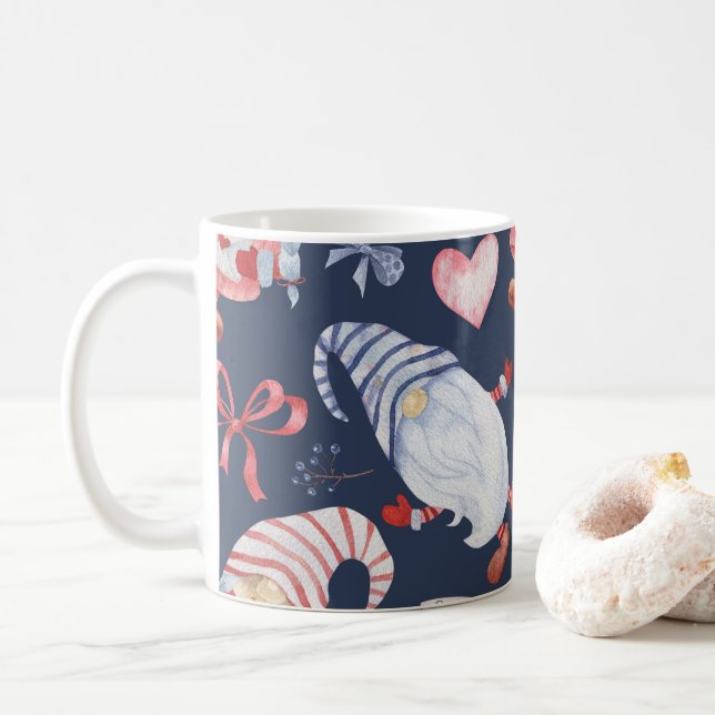 Garten-Genom, für Gnom-Freunde, Kaffeetasse (Mit Donut)