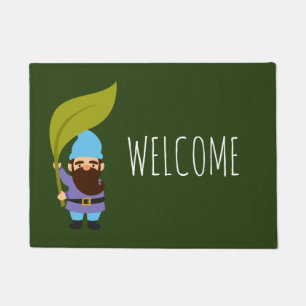 Garten Gnome farbenfroh und willkommen Fußmatte