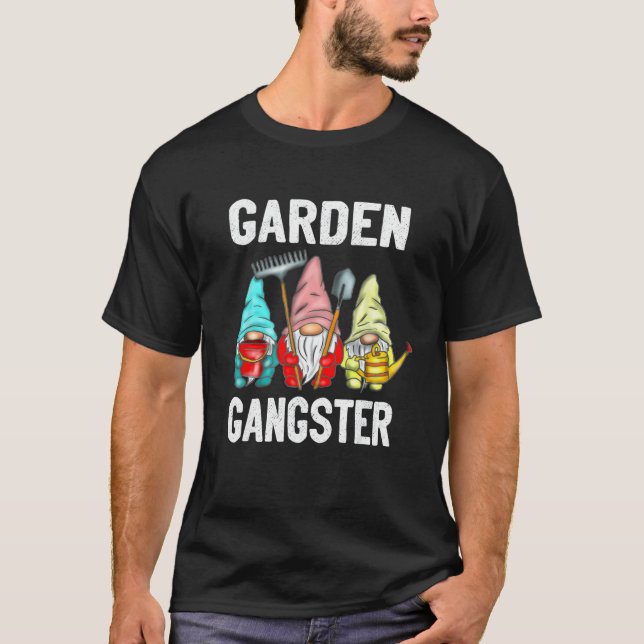 Garten-Gnome Lustiger Gärtner-Meme Gnom T-Shirt (Vorderseite)