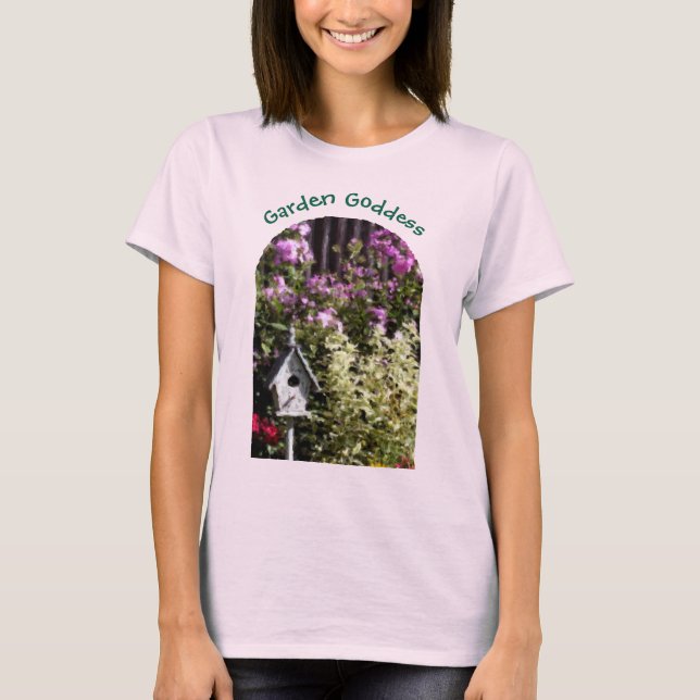 Garten-Göttin Niedlich T-Shirt (Vorderseite)
