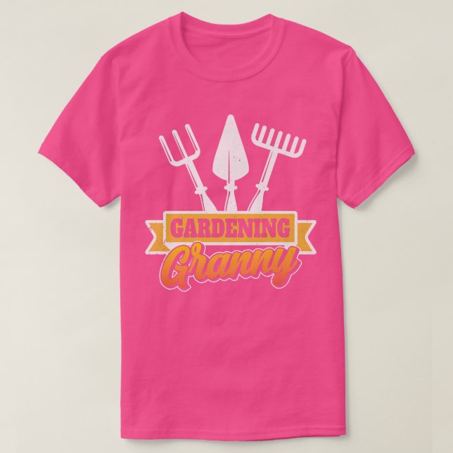 Garten Granny Grandma Garten Garten Grandmoth T-Shirt (Design vorne)