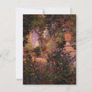 Garten Grüße Postkarte