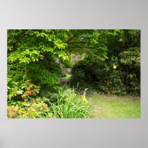 Garten Hintergrund Poster