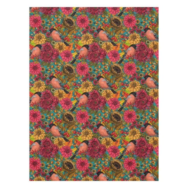 Garten im Herbst 3 Tischdecke (Vorderseite)