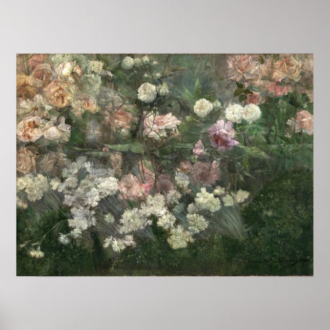 Garten im Mai Poster (Vorne)