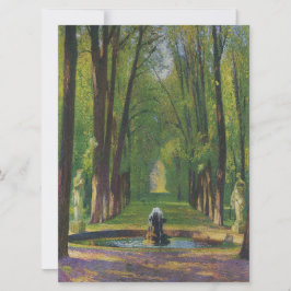 Gärten im Palast von Versailles (Frankreich) Karte