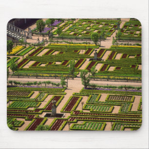 Garten im Schloss Villandry, Indre-et-Loire, 2 Mousepad