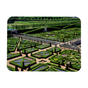 Garten im Schloss Villandry, Indre-et-Loire, Magnet