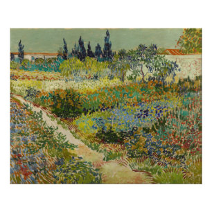 Garten in Arles, 1888 Fotodruck