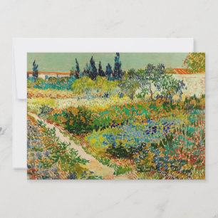 Garten in Arles   Vincent van Gogh