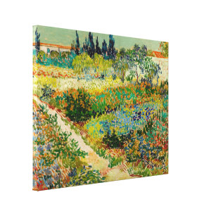 Garten in Arles   Vincent Van Gogh Leinwanddruck