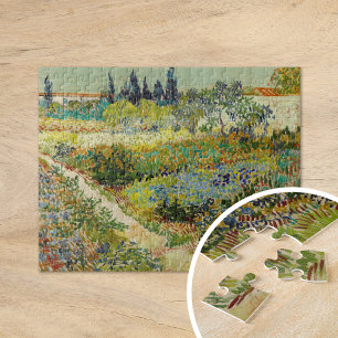 Garten in Arles   Vincent Van Gogh Puzzle