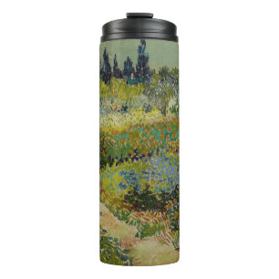 Garten in Arles von Vincent Van Gogh Thermosbecher