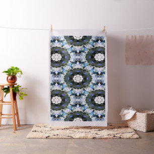 Garten in blau.... Material Stoff