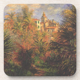 Garten in Bordighera - Claude Monet - c1900 Getränkeuntersetzer