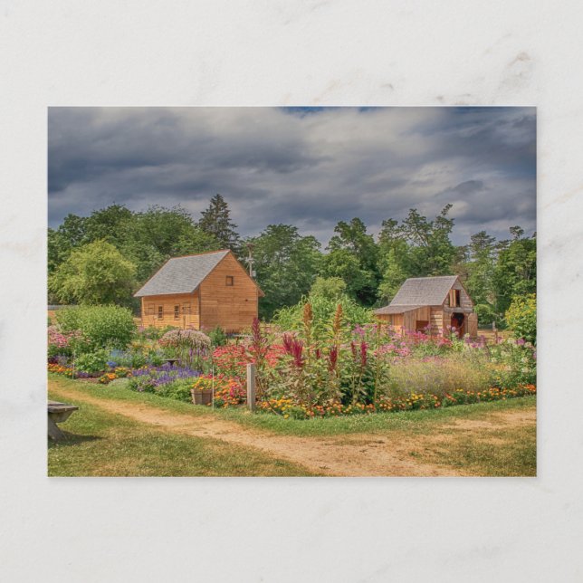 Garten in den Adirondacks Postkarte (Vorderseite)