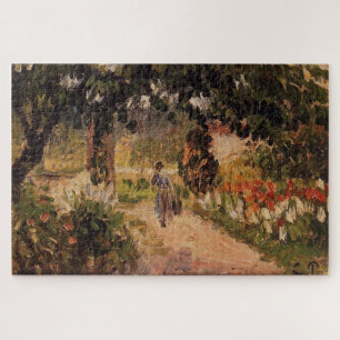 Garten in Eragny (1899) von Camille Pissarro Puzzle