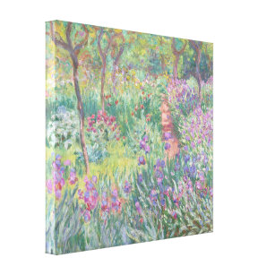 Garten in Giverny von Claude Monet Leinwanddruck