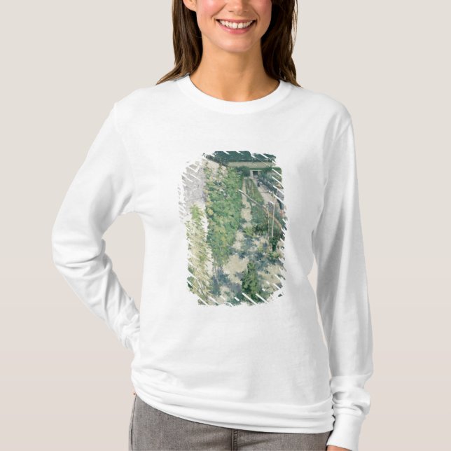 Garten in Grez, 1884 T-Shirt (Vorderseite)