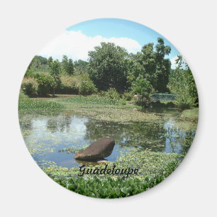 Garten in Guadeloupe Magnet