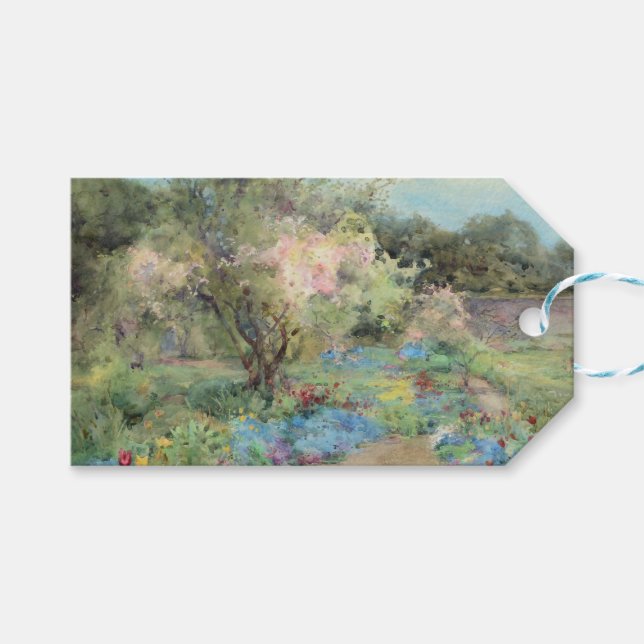 Garten in Kilmurry (von Mildred Anne Butler) Geschenkanhänger (Vorderseite (Horizontal))