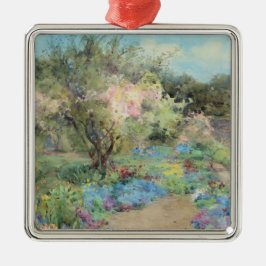 Garten in Kilmurry (von Mildred Anne Butler) Ornament Aus Metall