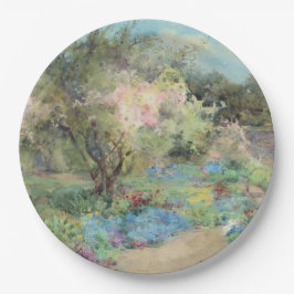 Garten in Kilmurry (von Mildred Anne Butler) Pappteller