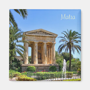 Garten in Malta in Valletta Magnet