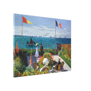 Garten in Sainte-Adresse   Claude Monet Leinwanddruck