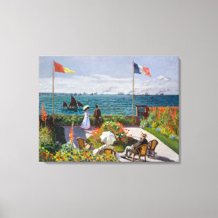 Garten in Sainte-Adresse Claude Monet Leinwanddruck