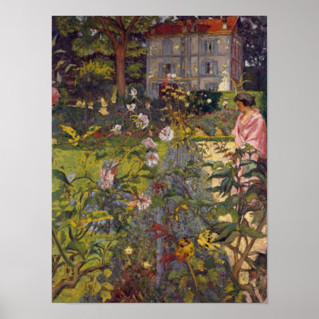 Garten in Vaucresson Poster (Vorne)