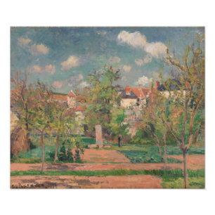 Garten in vollem Sonnenlicht, Camille PIssarro, 18 Fotodruck