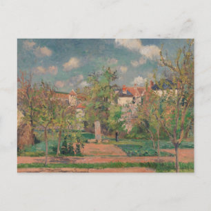 Garten in vollem Sonnenlicht, Camille PIssarro, 18 Postkarte