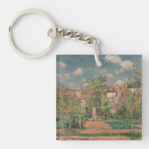 Garten in vollem Sonnenlicht, Camille PIssarro, 18 Schlüsselanhänger