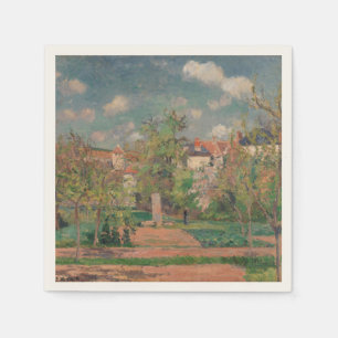 Garten in vollem Sonnenlicht, Camille PIssarro, 18 Serviette