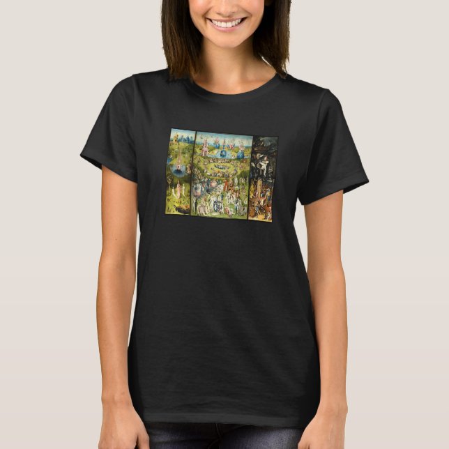 Garten irdischen Genusses T-Shirt (Vorderseite)