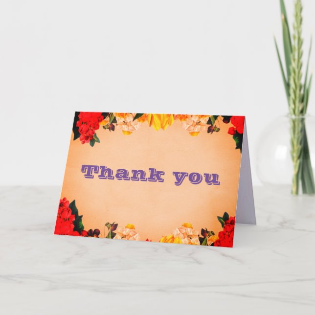 Garten Karte (Vorderseite)