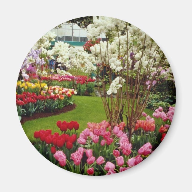 Garten Keukenhof in Lisse, südlich von Amster Magnet (Vorne)
