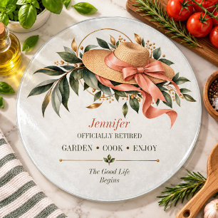 Garten Koch Genieße Ruhestand Küche Geschenk für S Schneidebrett
