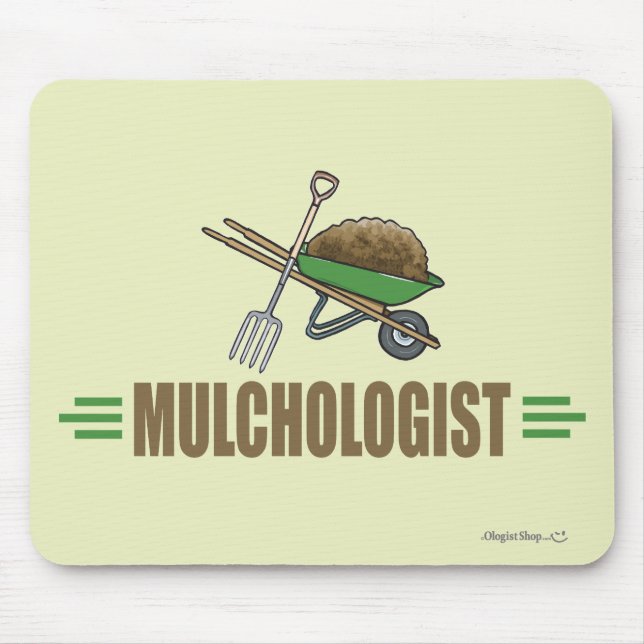 Garten Landschaft Mousepad (Vorne)