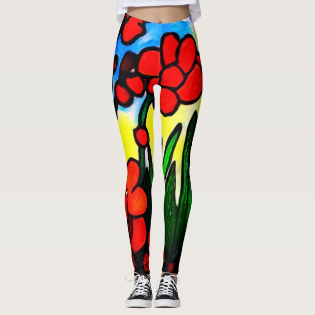 Garten Leggings (Vorderseite)