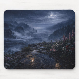 Garten-Mauspad am Klippenrand Meer Gothic Mousepad