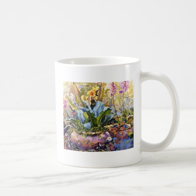 Garten mit Pflanzen 2000 Kaffeetasse (Rechts)