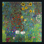 Garten mit Sonnenblumen | Gustav Klimt | Fotodruck<br><div class="desc">Der Bauerngarten mit Sonnenblumen ist ein Gemälde von Gustav Klimt aus dem Jahr 1907.</div>