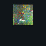 Garten mit Sonnenblumen | Gustav Klimt | Leinwanddruck<br><div class="desc">Der Bauerngarten mit Sonnenblumen ist ein Gemälde von Gustav Klimt aus dem Jahr 1907.</div>