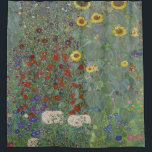 Garten mit Sonnenblumen von Gustav Klimt Duschvorhang<br><div class="desc">Mit unserem atemberaubenden Bauerngarten mit Sonnenblumen-Duschvorhang und dem ikonischen Gemälde von Gustav Klimt verwandeln Sie Ihr Bad in ein Kunstwerk. Die lebhaften Farben und die faszinierenden Details dieses Meisterwerks werden Ihrem Alltag eine Touch von Eleganz und Schönheit verleihen. Dieser Duschvorhang ist aus hochwertigen Materialien gefertigt und sowohl haltbar als auch...</div>