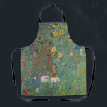 Garten mit Sonnenblumen von Gustav Klimt Schürze<br><div class="desc">Mit unserem Bauerngarten mit Sonnenblumen von der Schürze Gustav Klimt kochen oder stilvoll kreieren. Diese Schürze besticht durch ein atemberaubendes Bild von Klimts berühmtem Kunstwerk, das lebendige Sonnenblumen und üppiges Grün zeigt. Ob Sie ein erfahrener Koch oder ein kreativer Künstler sind, dieser Bauerngarten mit Sonnenblumen-Schürze ist das perfekte Zubehör, um...</div>