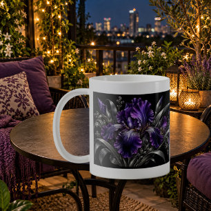 Garten nach Mitternacht Iris Tasse